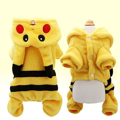 Cute Pikachu Pet Winter Jacket - K&L Trending Products