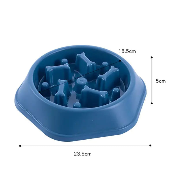 Slow Feeder Bone Design Pet Bowl - K&L Trending Products