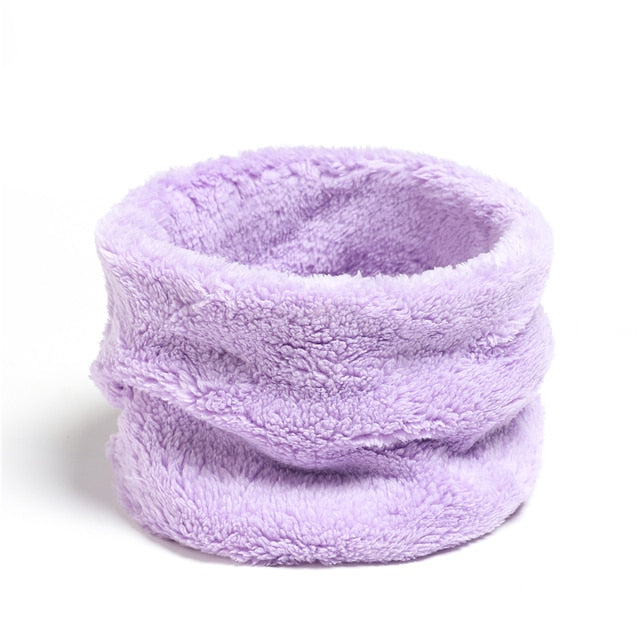 Solid Thick Plush Ring Scarf - K&L Trending Products