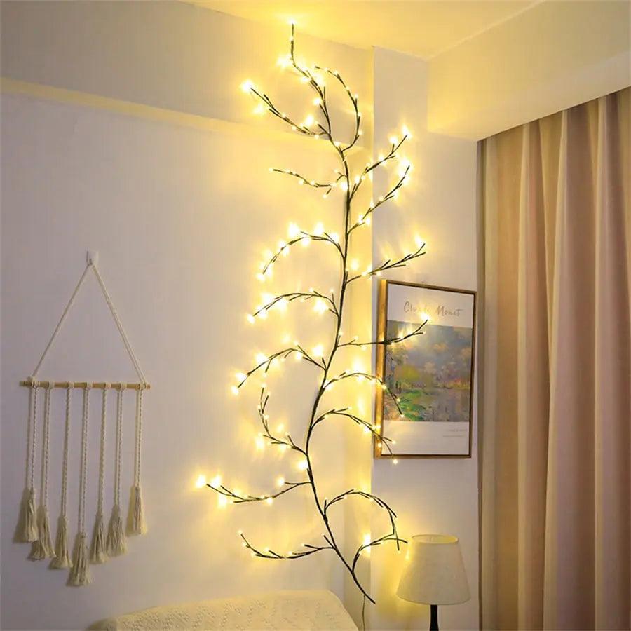 Willow Vine Branch Light Wall Decor - K&L Trending Products