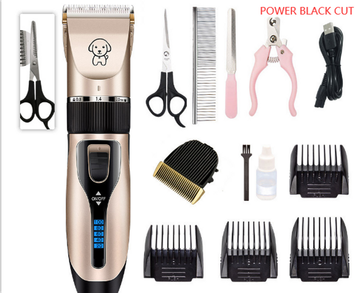 Dog Hair Clippers Trimmer Set - K&L Trending Products