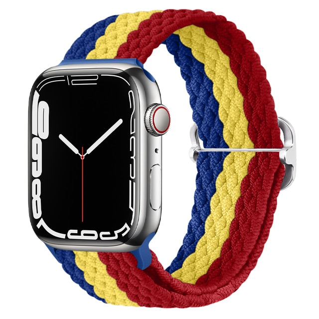 Nylon Braided Solo Loop Strap For Apple Watch - K&L Trending Products