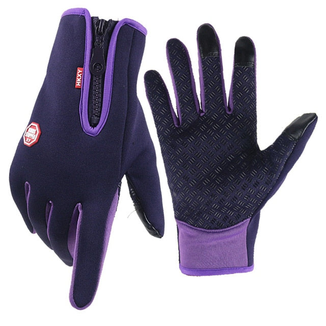 Unisex Touchscreen Thermal Full Finger Gloves - K&L Trending Products