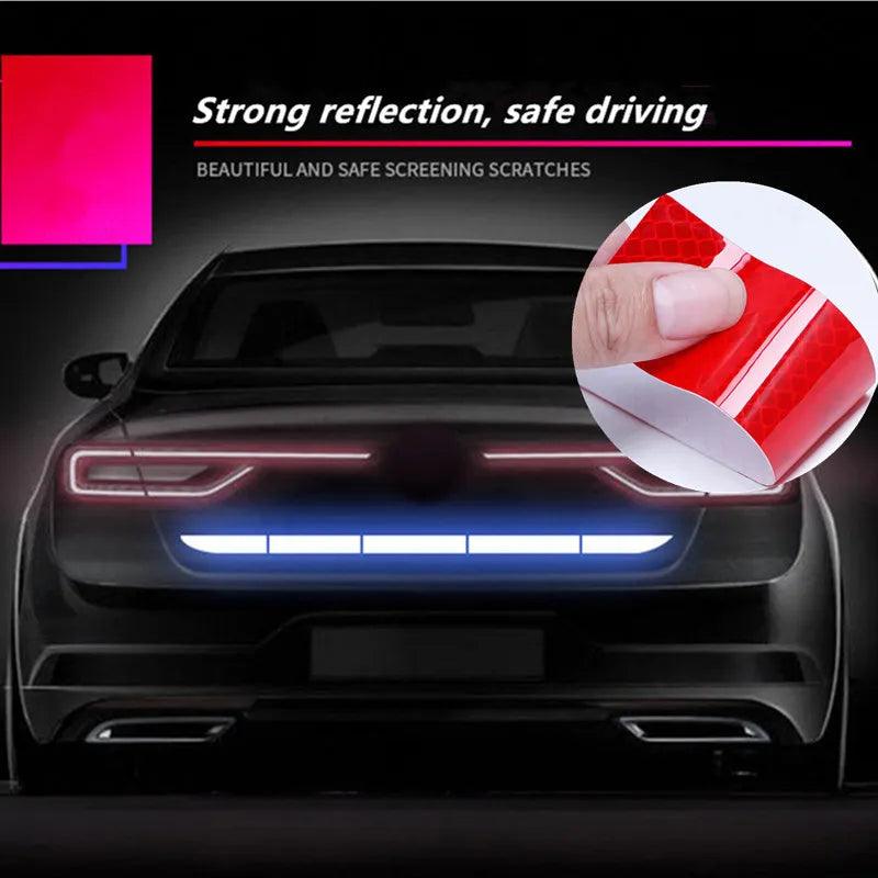 Auto Rear Warning Reflective Tape Car Accessories - K&L Trending Products