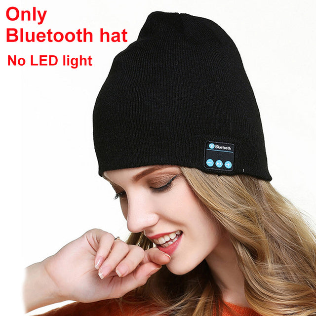 LED Hat With Stereo Headset - K&L Trending Products