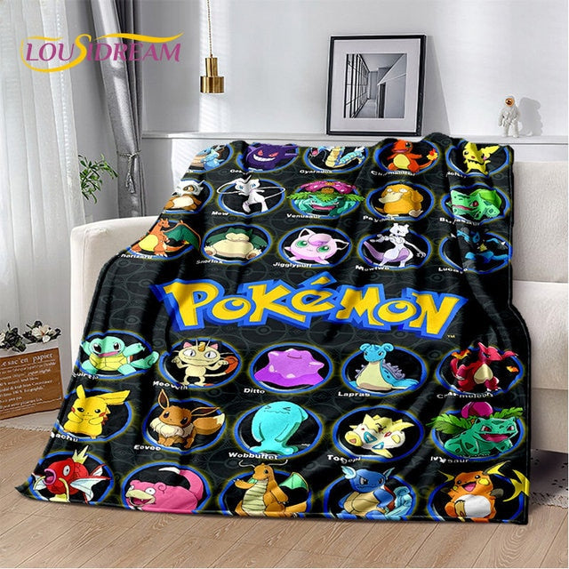 Pokemon Soft Plush Blanket - K&L Trending Products