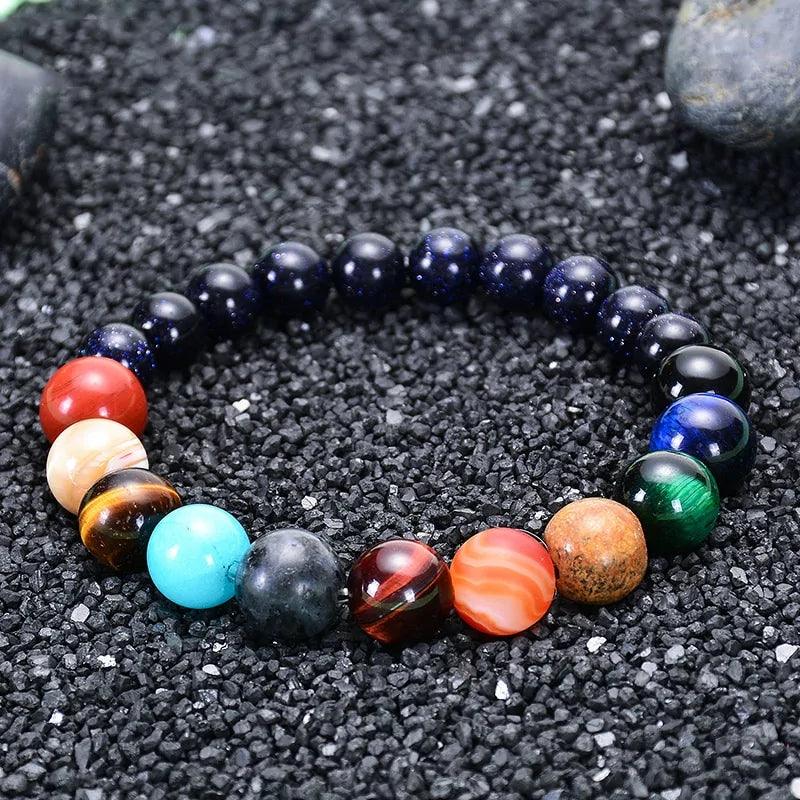 Eight Planets Natural Stone Bracelet - K&L Trending Products