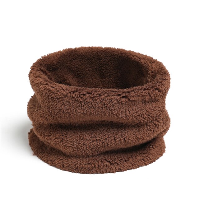 Solid Thick Plush Ring Scarf - K&L Trending Products