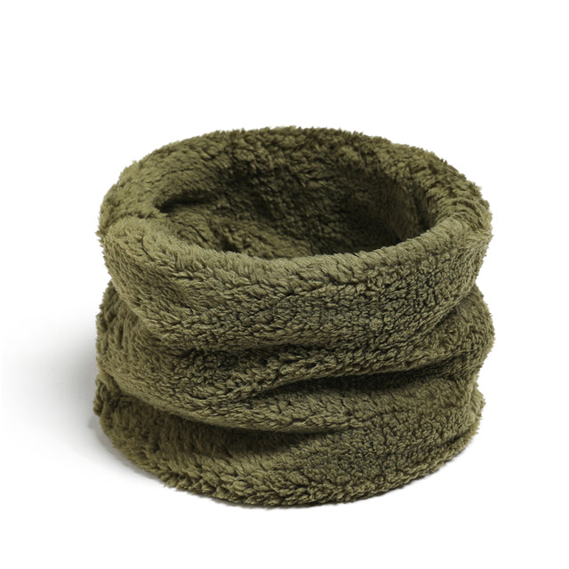 Solid Thick Plush Ring Scarf - K&L Trending Products