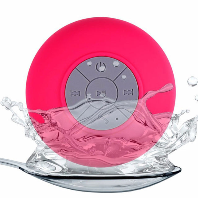 Mini Bluetooth Speaker Portable Waterproof Wireless Handsfree Speakers for Showers Bathroom Sucker Bluetooth Speaker Sound Box - K&L Trending Products