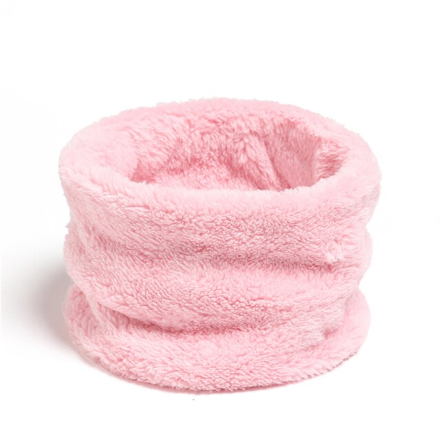 Solid Thick Plush Ring Scarf - K&L Trending Products