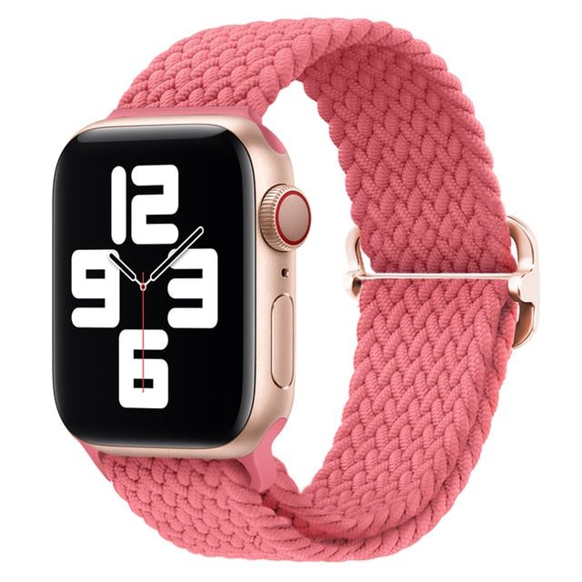 Nylon Braided Solo Loop Strap For Apple Watch - K&L Trending Products