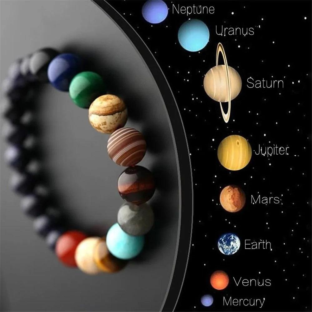 Eight Planets Natural Stone Bracelet - K&L Trending Products