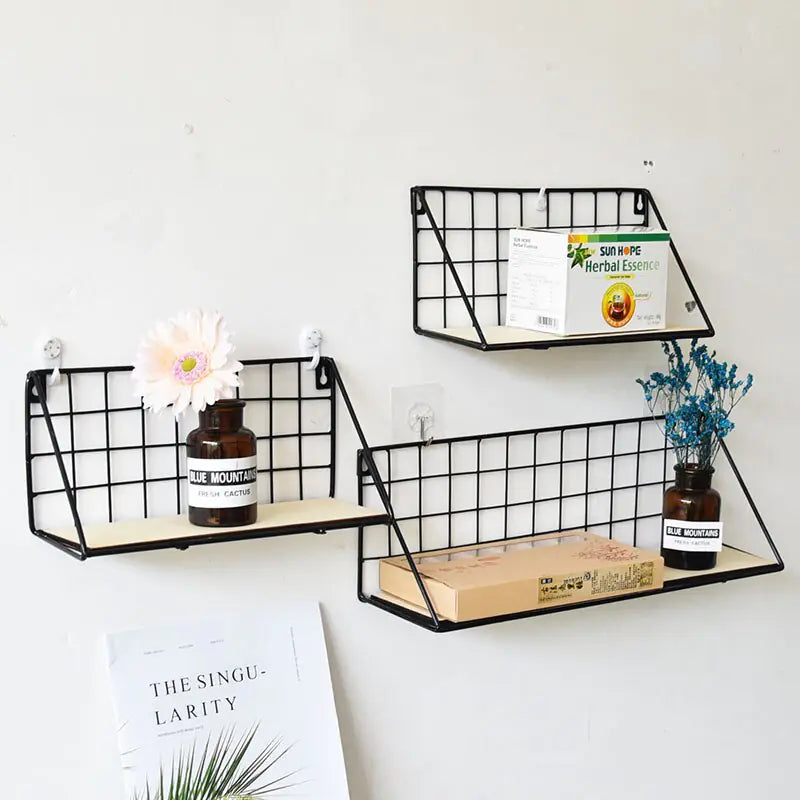 Nordic Wooden Wall Hanging Shelves - K&L Trending Products