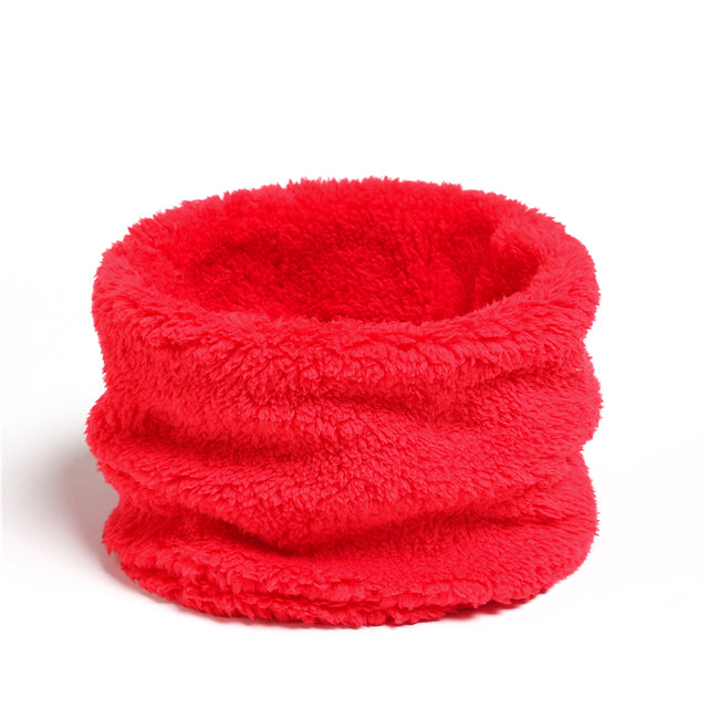 Solid Thick Plush Ring Scarf - K&L Trending Products