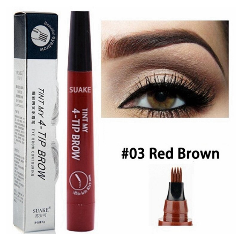 3D 5 Color Waterproof Natural Eyebrow Pencil - K&L Trending Products