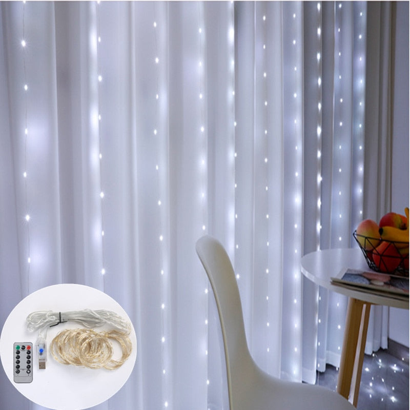 LED Curtain Garland Lights - K&L Trending Products