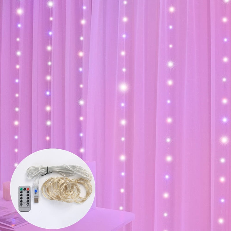 LED Curtain Garland Lights - K&L Trending Products