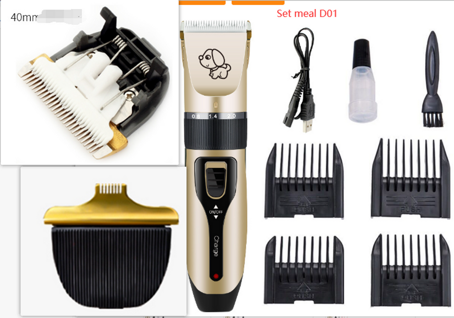 Dog Hair Clippers Trimmer Set - K&L Trending Products