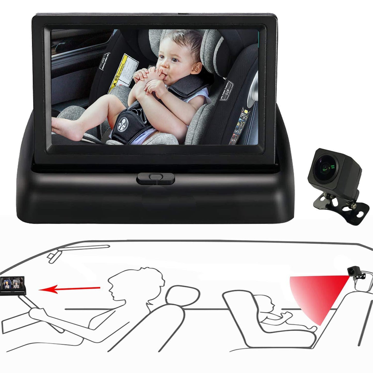 Baby Car Monitor - K&L Trending Products