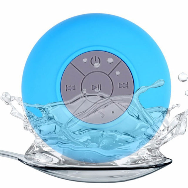 Mini Bluetooth Speaker Portable Waterproof Wireless Handsfree Speakers for Showers Bathroom Sucker Bluetooth Speaker Sound Box - K&L Trending Products