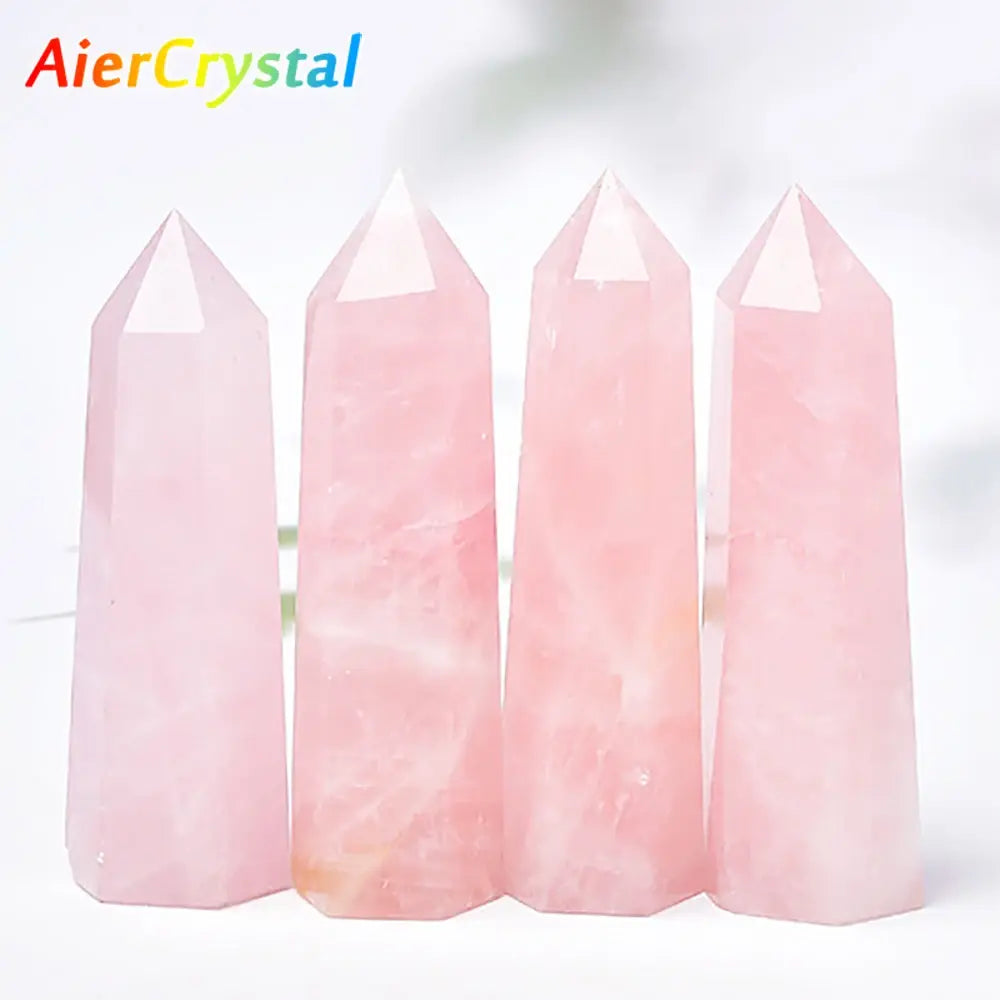 Rose Quartz Crystal Obelisk - K&L Trending Products