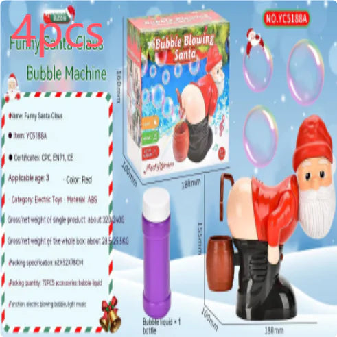 Musical Santa Bubble Machine - K&L Trending Products