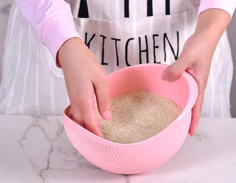 Silicone Colander Rice Bowl - K&L Trending Products