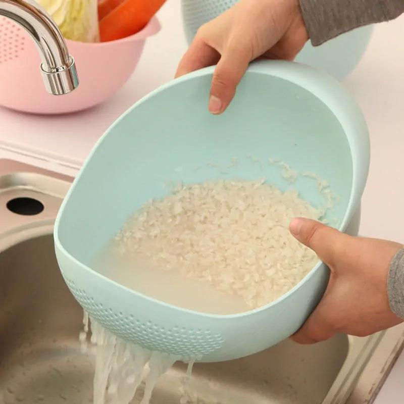 Silicone Colander Rice Bowl - K&L Trending Products