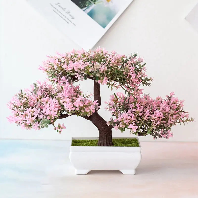 Artificial Plants Pine Bonsai Small Tree Pot - K&L Trending Products