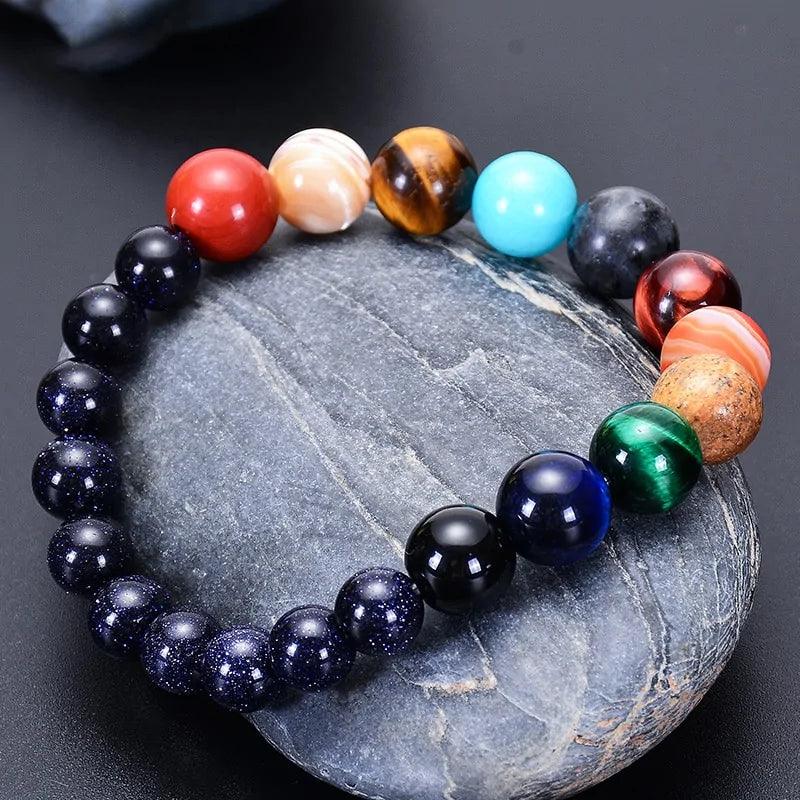 Eight Planets Natural Stone Bracelet - K&L Trending Products