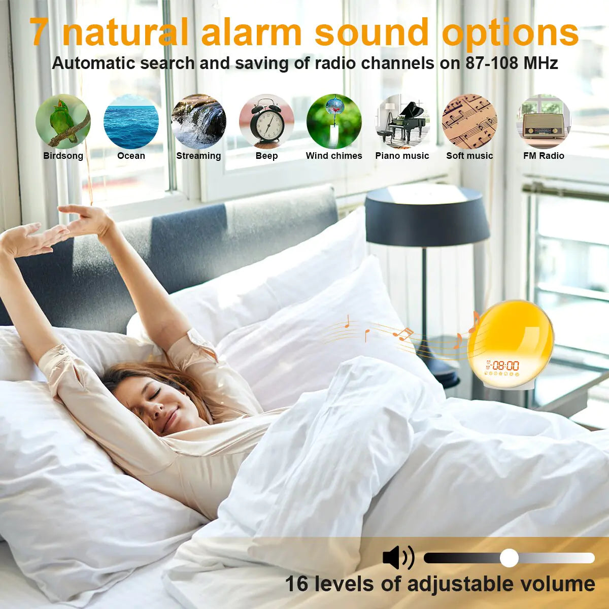 Wake Up Light Alarm Clock - K&L Trending Products