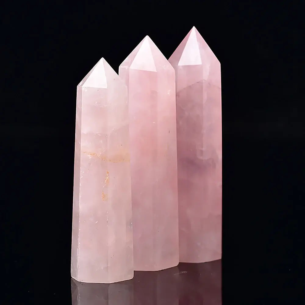 Rose Quartz Crystal Obelisk - K&L Trending Products