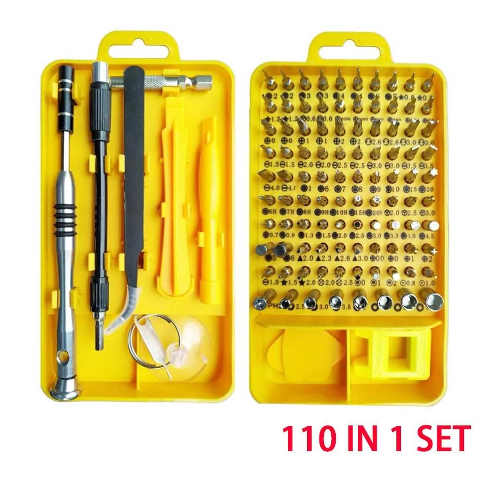 115-in-1 Precision Screwdriver Set for Mobile Phone and Watch Repair - K&L Trending Products