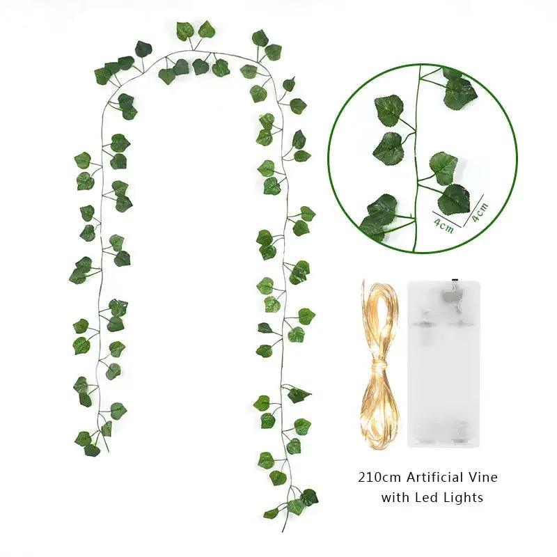 Green Leaf String Lights - K&L Trending Products