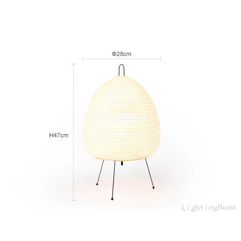 Japanese Akari Wabi-Sabi Table Lamp - K&L Trending Products