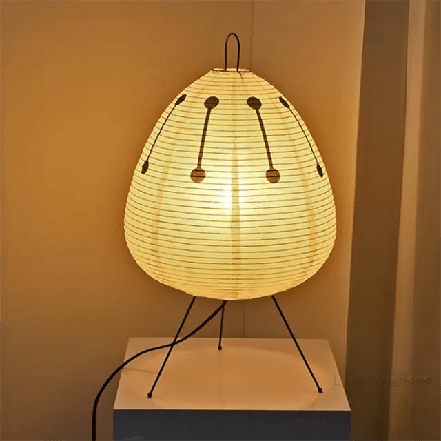 Japanese Akari Wabi-Sabi Table Lamp - K&L Trending Products