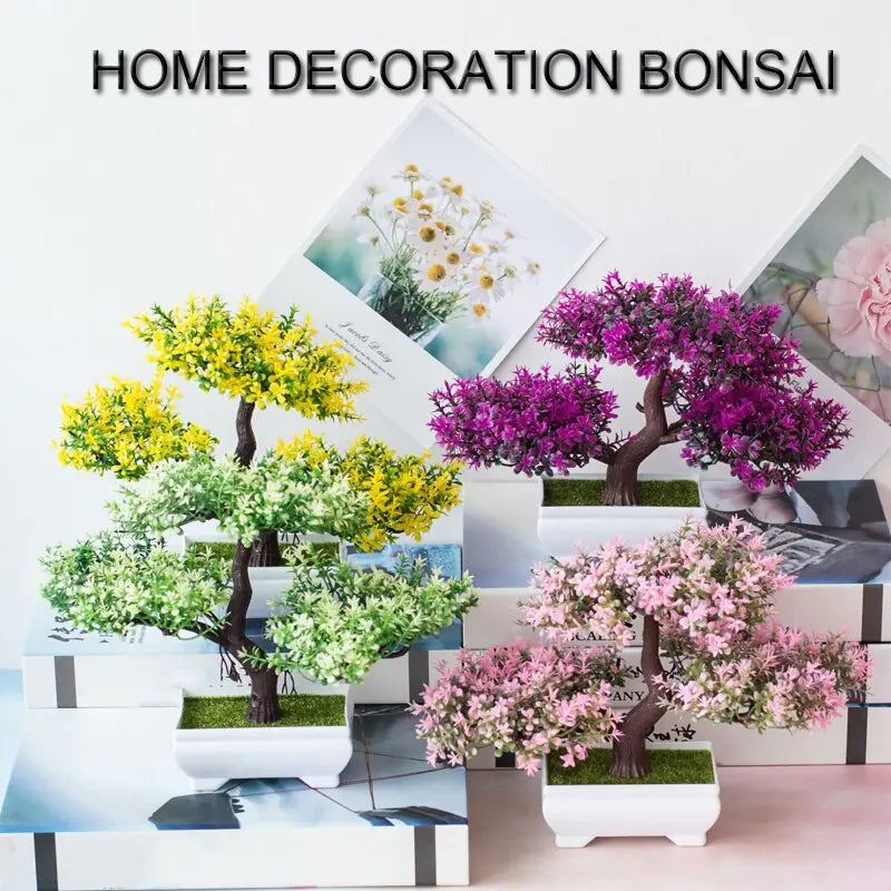 Artificial Plants Pine Bonsai Small Tree Pot - K&L Trending Products
