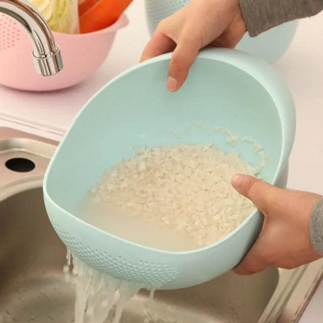 Silicone Colander Rice Bowl - K&L Trending Products