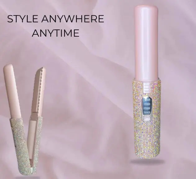 Rechargeable Portable Diamond Straightener