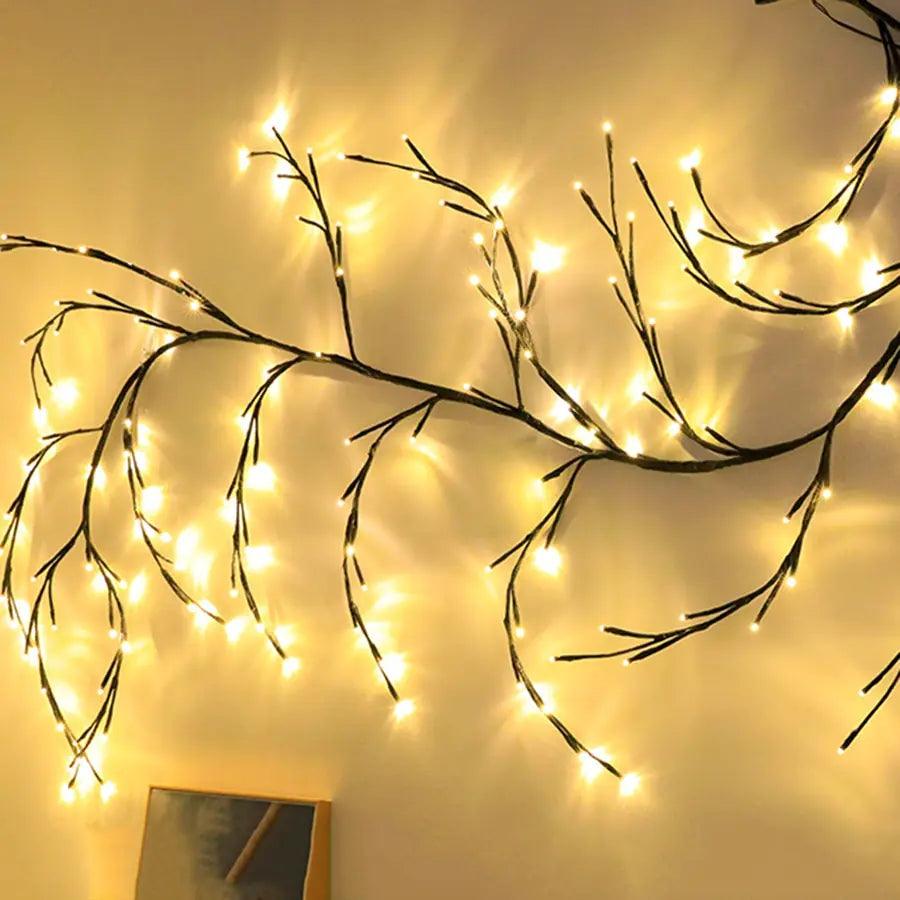 Willow Vine Branch Light Wall Decor - K&L Trending Products