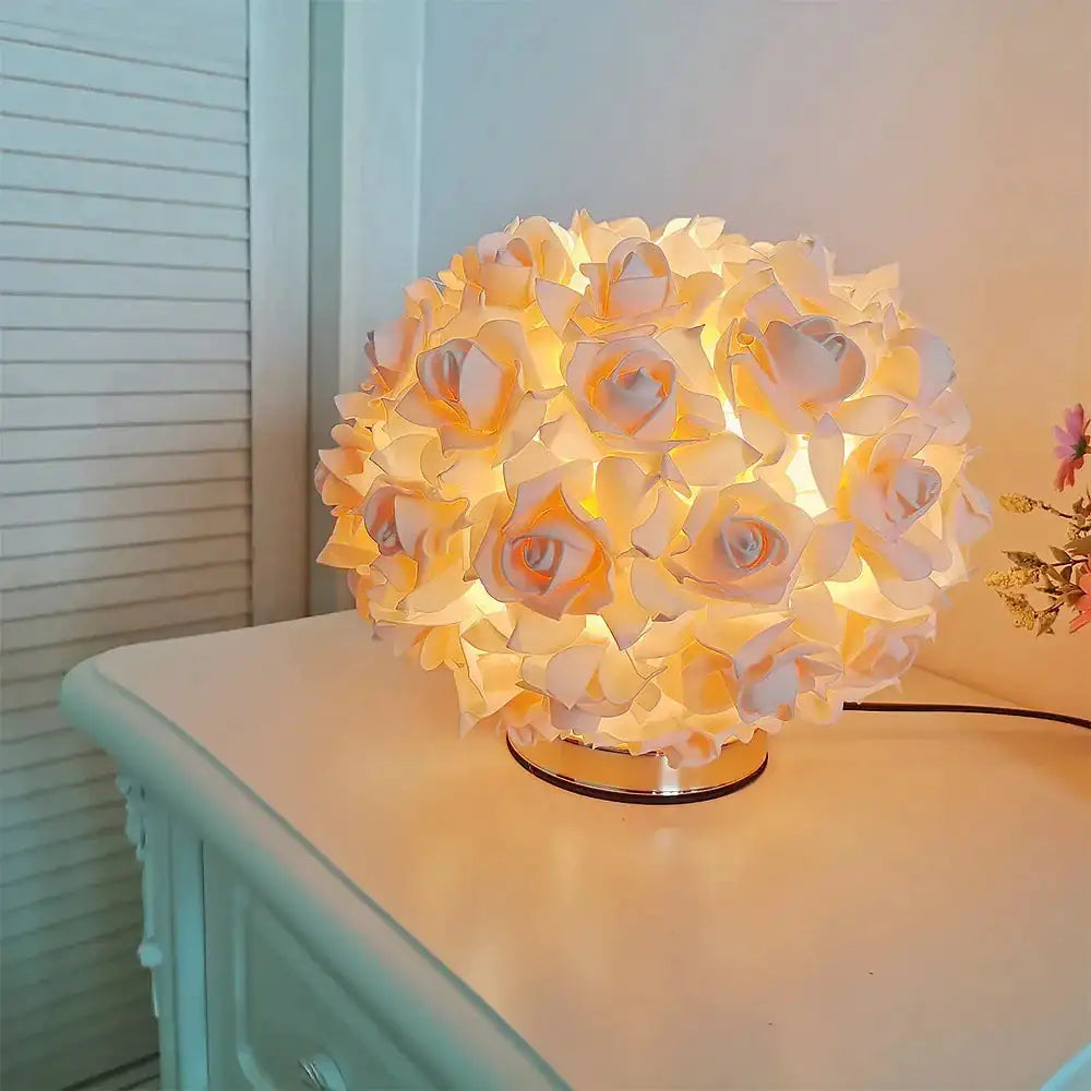 LED Table Lamp Rose Flower Bonsai Tree Night Lights Garland - K&L Trending Products