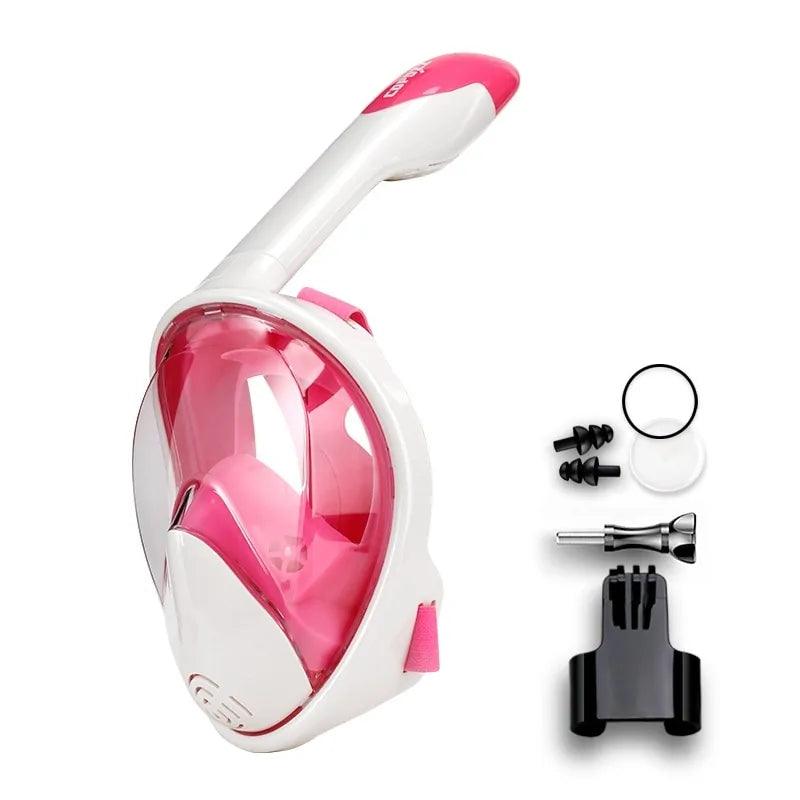 Full Face Scuba Diving Snorkel Goggles - K&L Trending Products