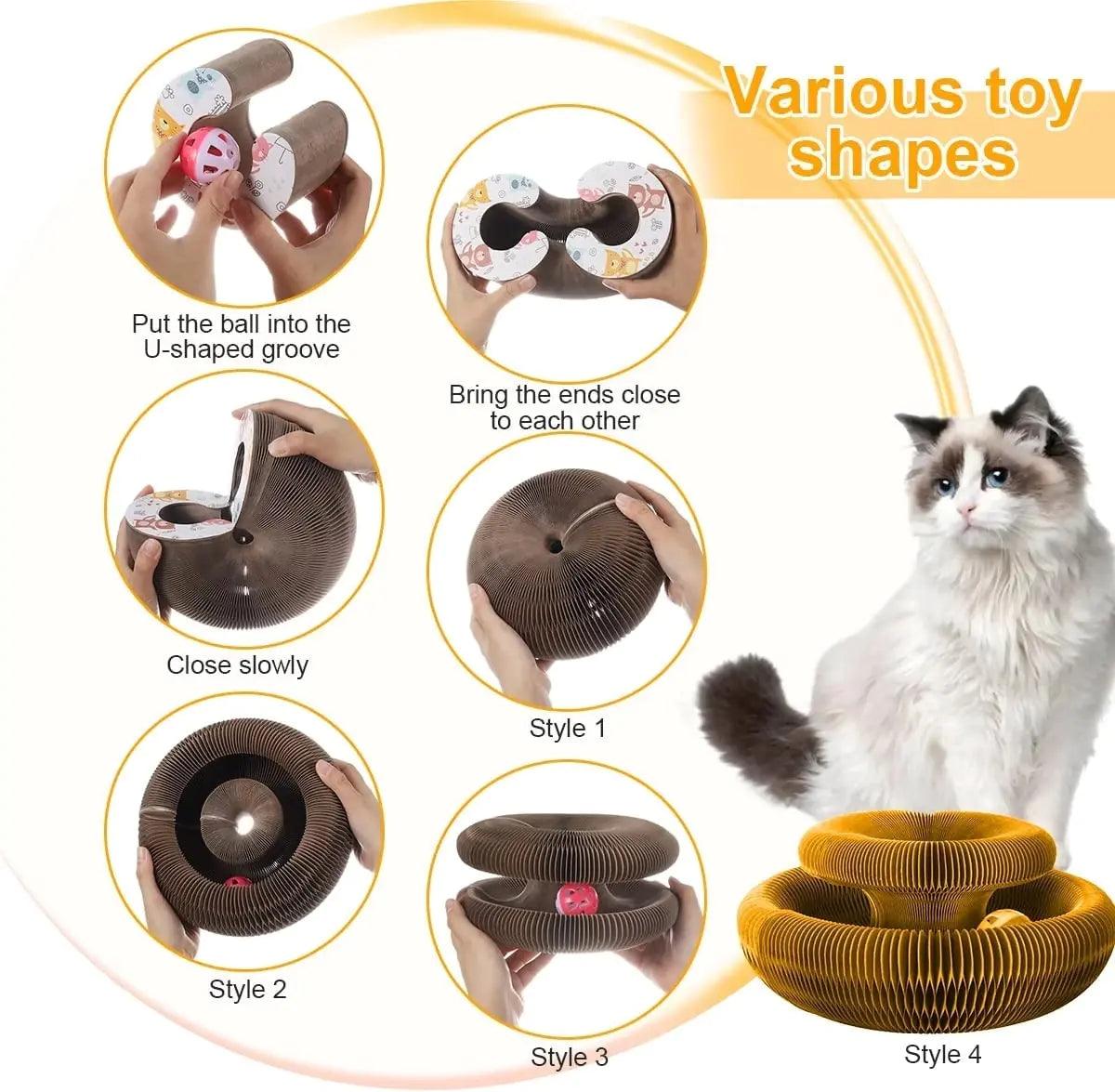 Magic Organ Cat Toy Cats Scratcher - K&L Trending Products