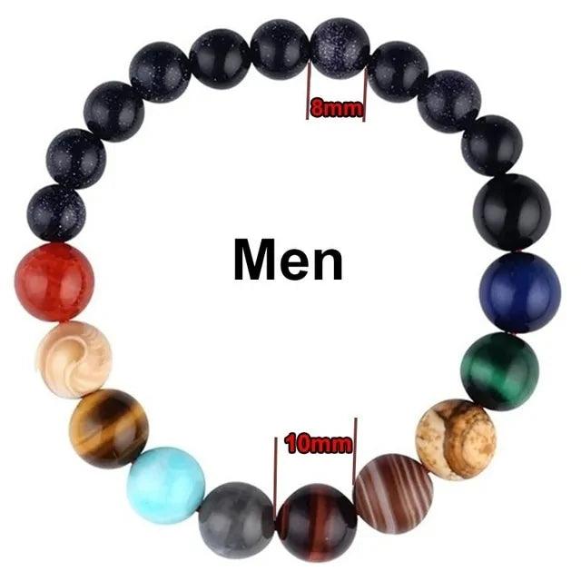 Eight Planets Natural Stone Bracelet - K&L Trending Products