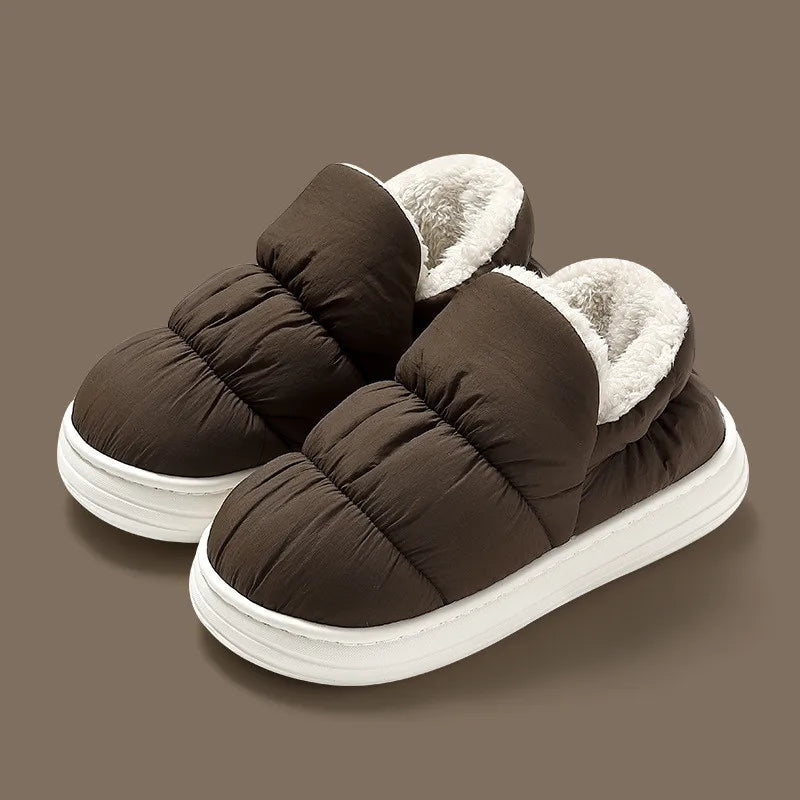 Thick Plush Unisex Flats - K&L Trending Products