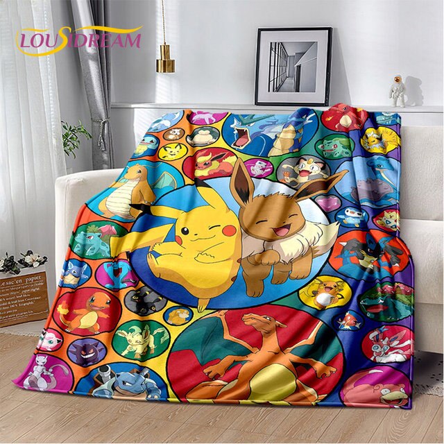 Pokemon Soft Plush Blanket - K&L Trending Products