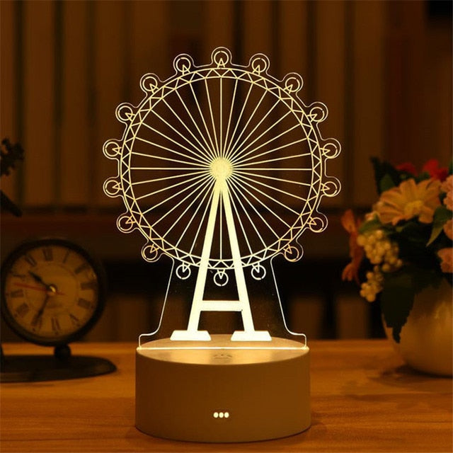 Acrylic Led Night Light - K&L Trending Products