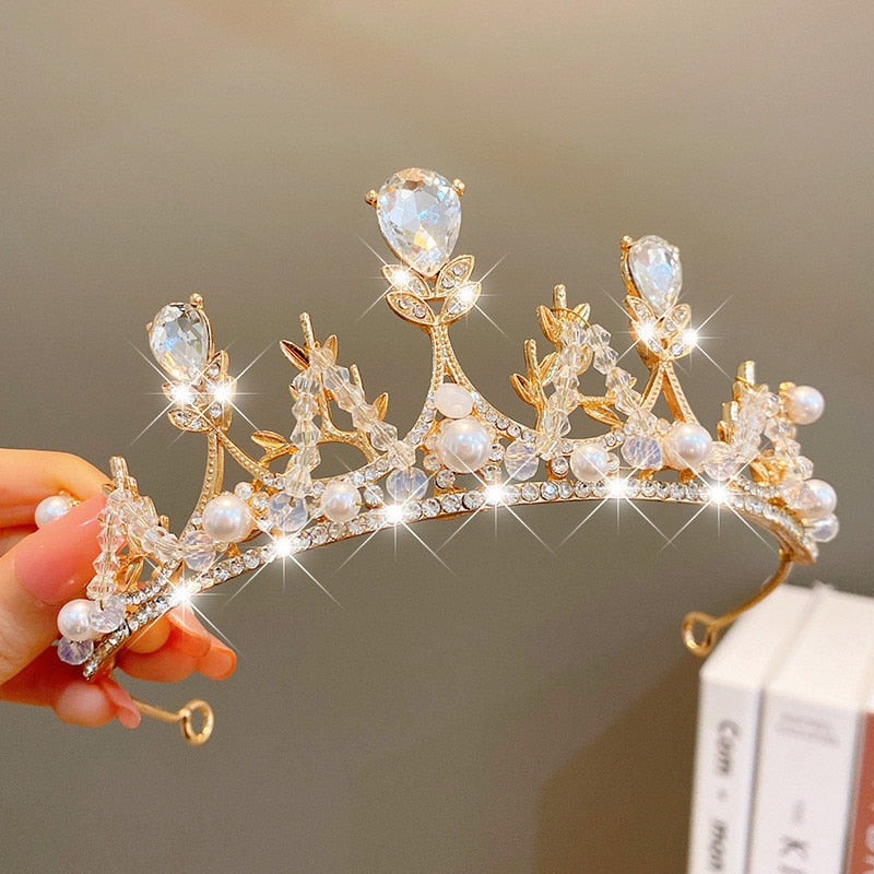 Princess Crystal Tiaras and Crowns - K&L Trending Products