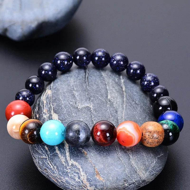 Eight Planets Natural Stone Bracelet - K&L Trending Products